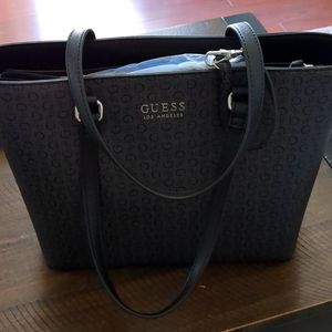 Guess Purse w/ Clutch
